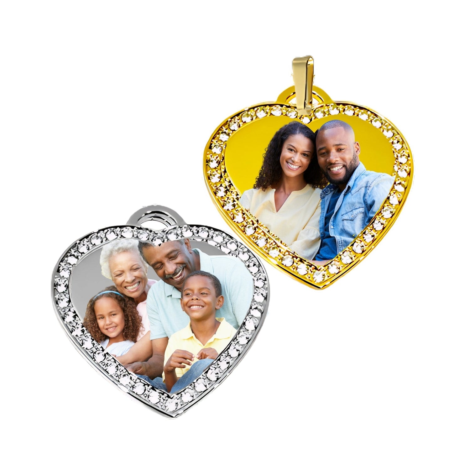 Big heart pendants category