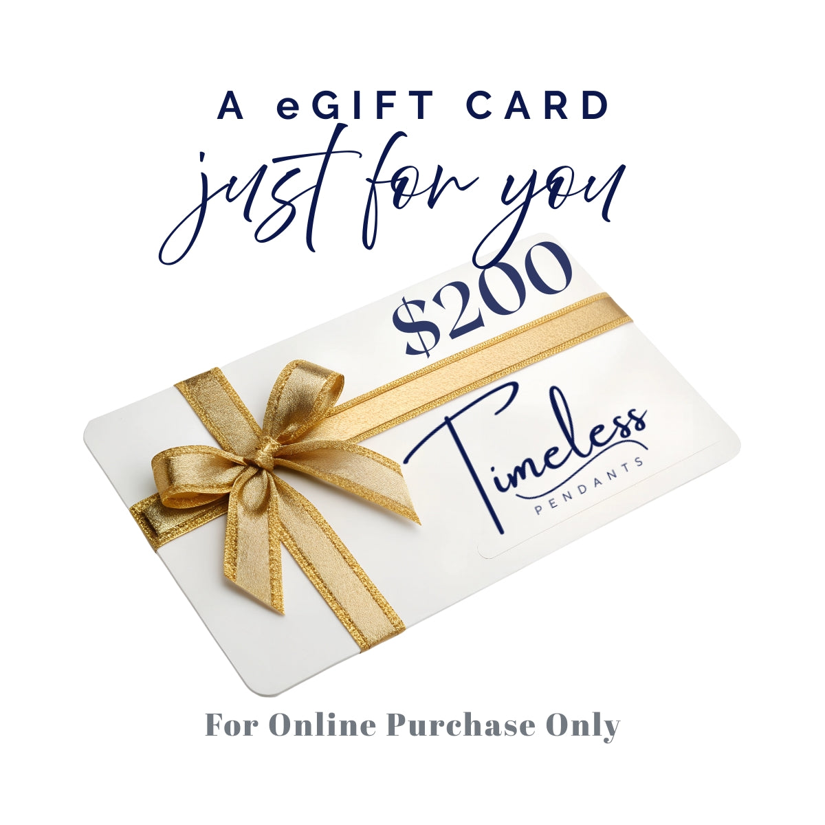 Timeless Pendants EGift Card