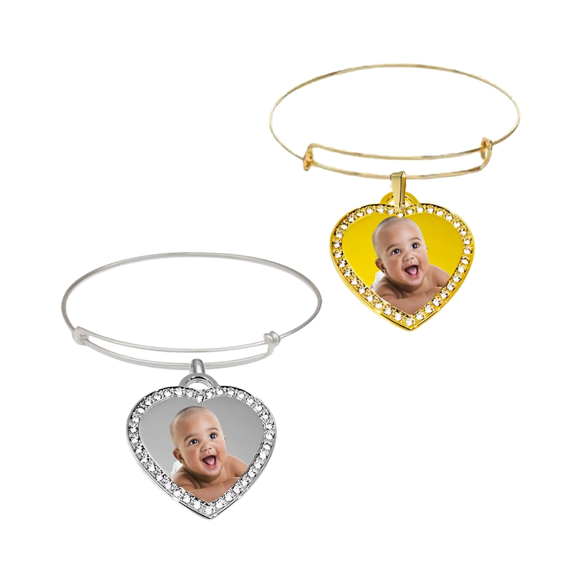 Photo Pendant Bracelet